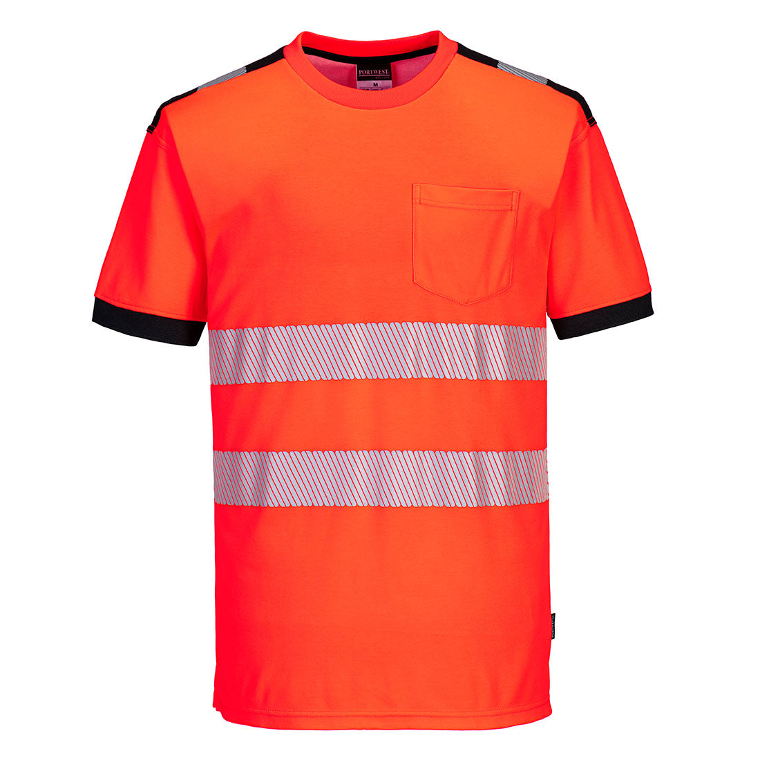 PW3 Hi-Vis Cotton Comfort T-Shirt S/S, Morgans PW
