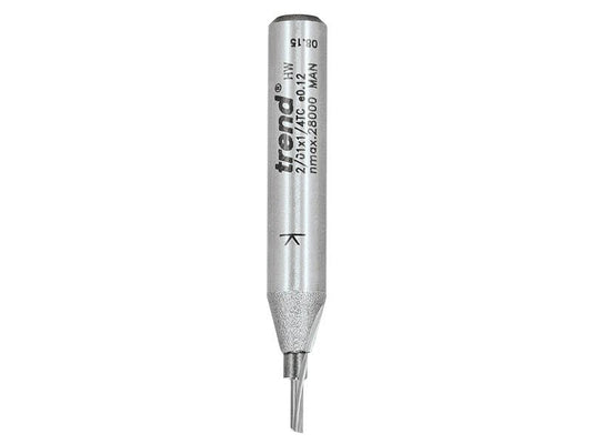 2/01 x 1/4 TCT Single Flute Cutter 1.5 x 6.0mm, Trend