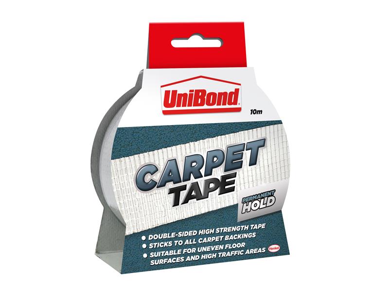 Carpet Tape Permanent 50mm x 10m, UniBond