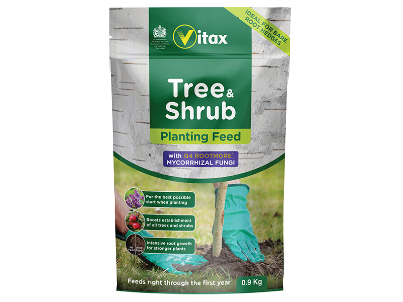 Tree & Shrub Planting Feed 0.9kg Pouch, Vitax