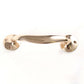 Victorian Brass Bow Handle  (1 per Card), Morgans OJ