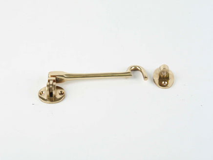 Victorian Brass Cabin Hooks - Heavy PLB, Morgans OJ