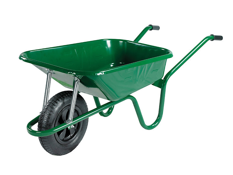 90L Green Builder's Wheelbarrow, Walsall