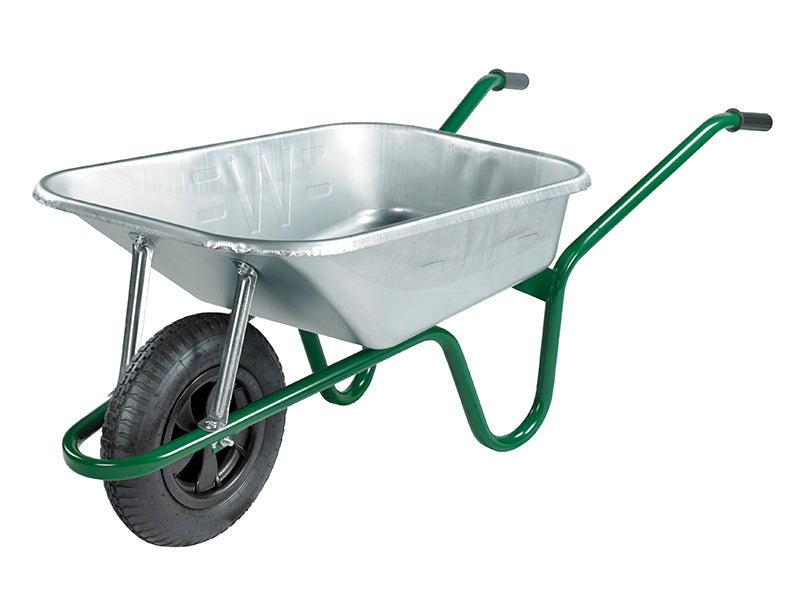 90L Galvanised Builder's Wheelbarrow, Walsall