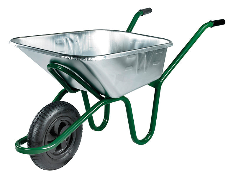 120L Galvanised Invincible Wheelbarrow, Walsall