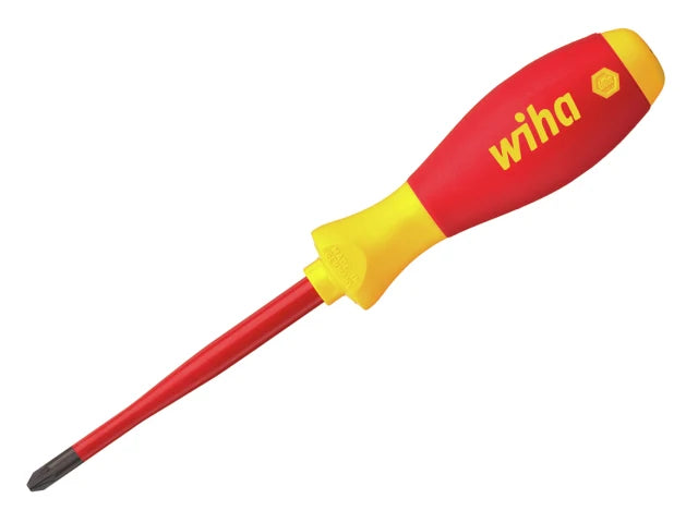 SoftFinish® electric slimFix PlusMinus Screwdriver SL/PZ2 x 100mm, Wiha
