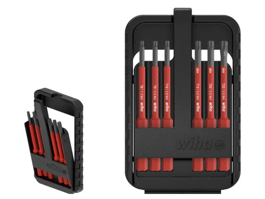 slimBit electric TORX® Bit Set, 7 Piece, Wiha