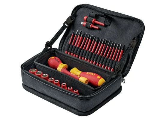 slimVario® electric Tool Set, 32 Piece (inc. Case), Wiha