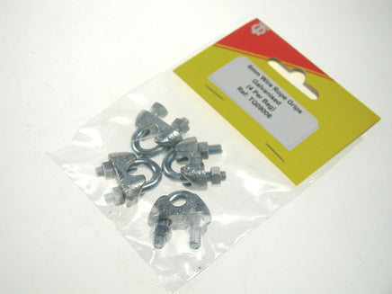 Box of 10 Galv Wire Rope Grips, Morgans OJ