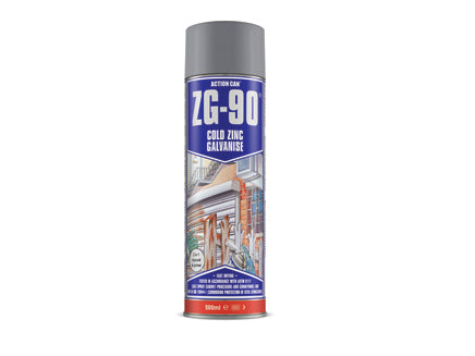 Carton of 15 ZG90 Zinc Galv Spray 500ml, Morgans OJ