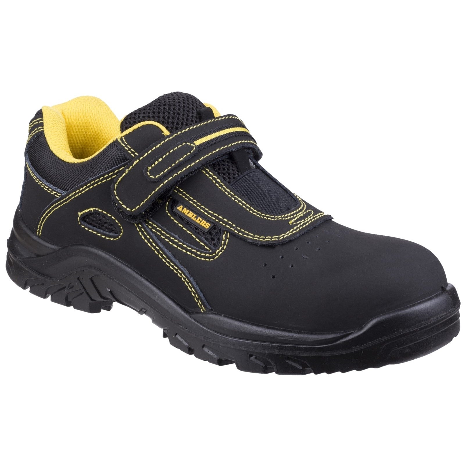FS77 Breathable Touch Fastening Safety Trainer, Amblers Safety