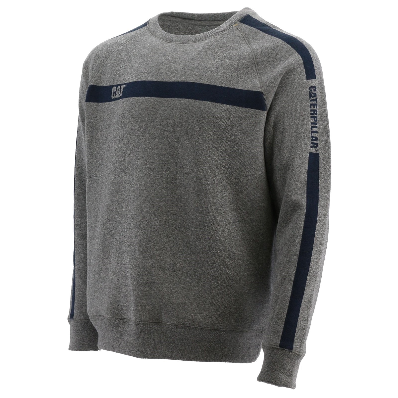 Icon Stripe Crew Neck Sweater, Caterpillar