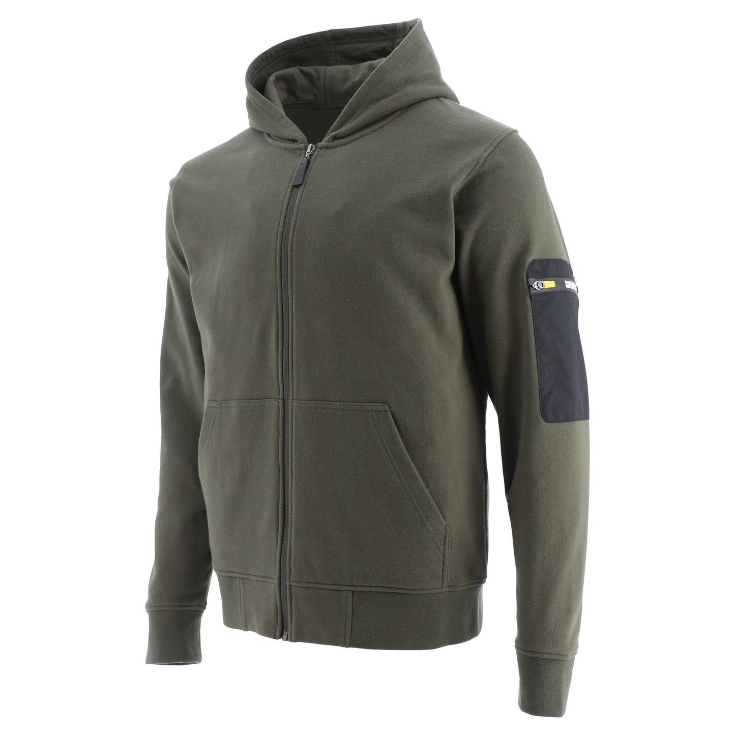 Loopback Full Zip Hoodie, Caterpillar