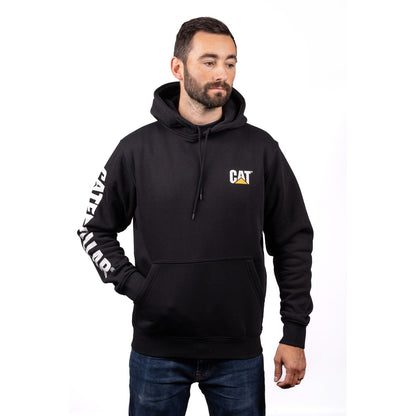 Trademark Banner Hooded Sweatshirt, Caterpillar