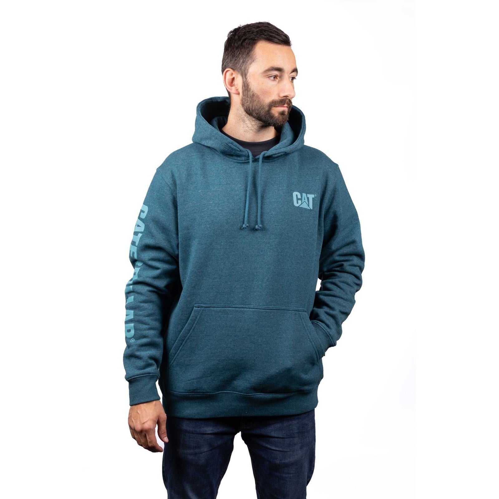 Trademark Banner Hooded Sweatshirt, Caterpillar