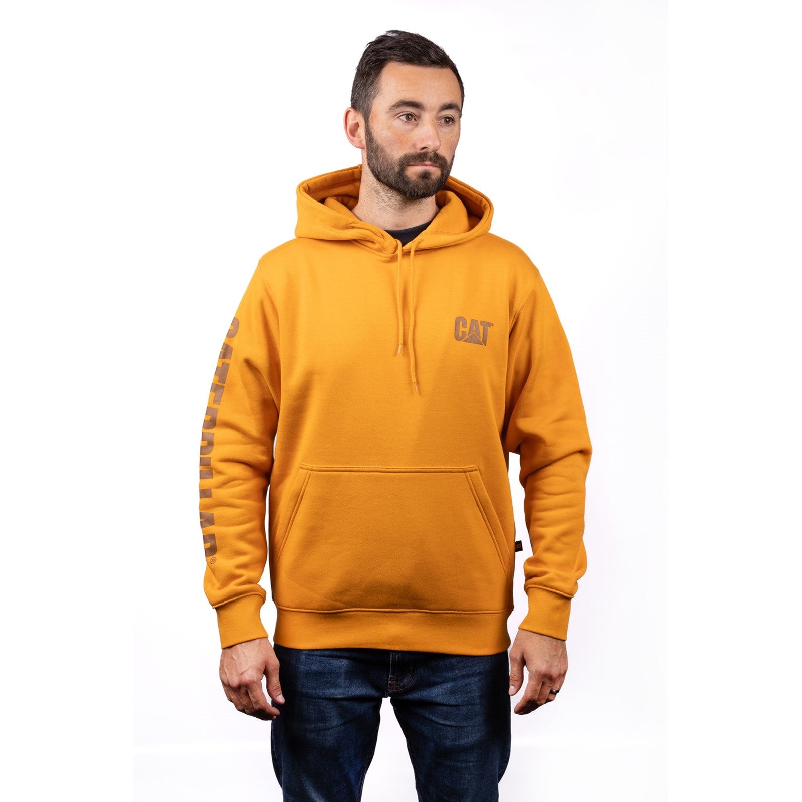 Trademark Banner Hooded Sweatshirt, Caterpillar