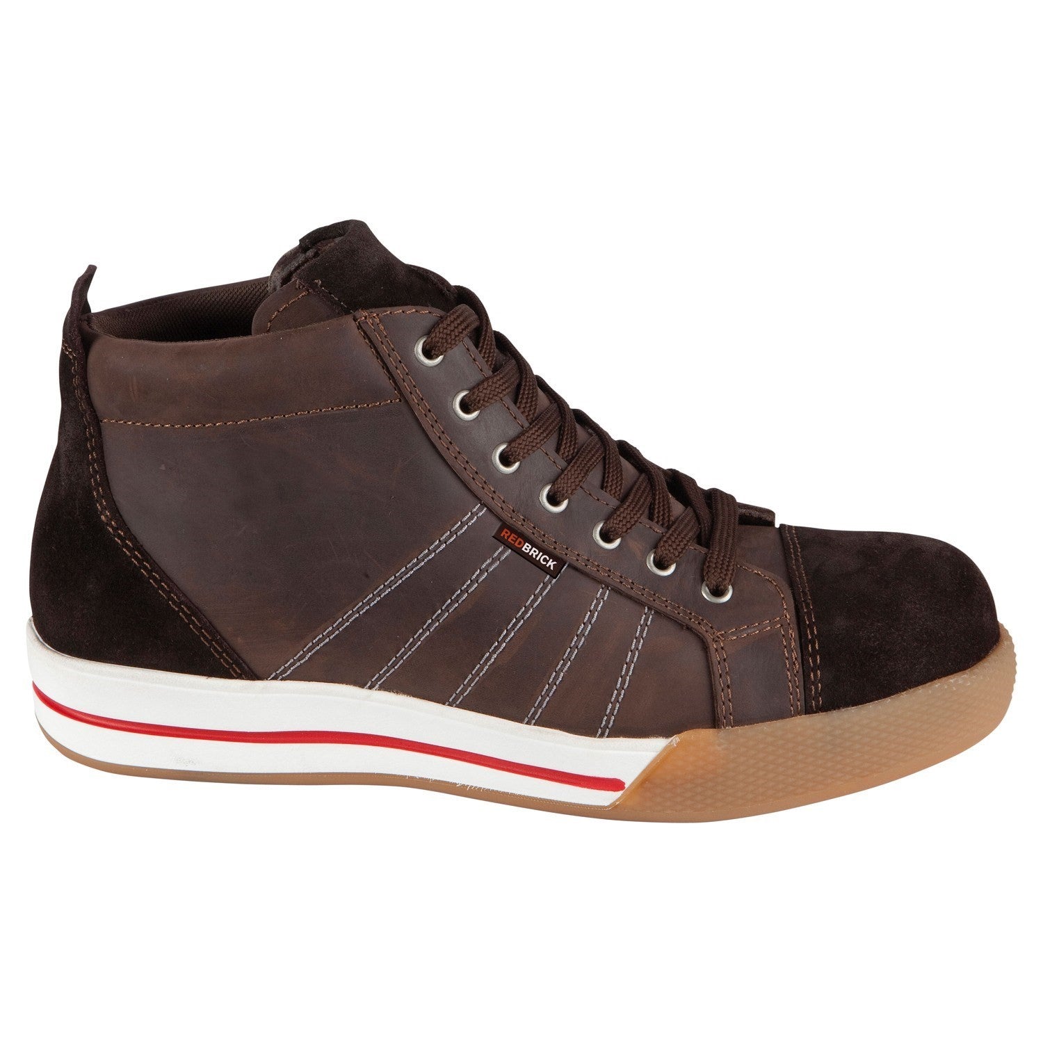 Smaraged Brown S3 Boot, Red Brick