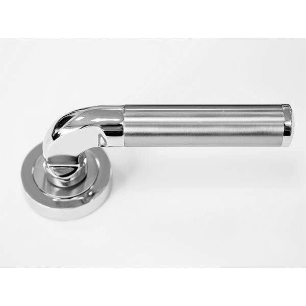 Westminster Door Handle Round Rose PC/SCP., Morgans OJ
